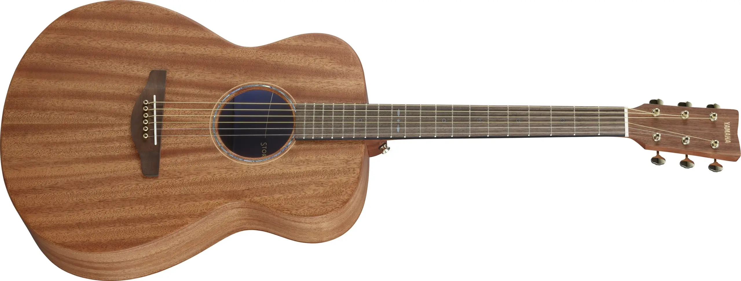 Yamaha Storia II Guitarra Electroacústica Tipo Concierto Tapa Caoba