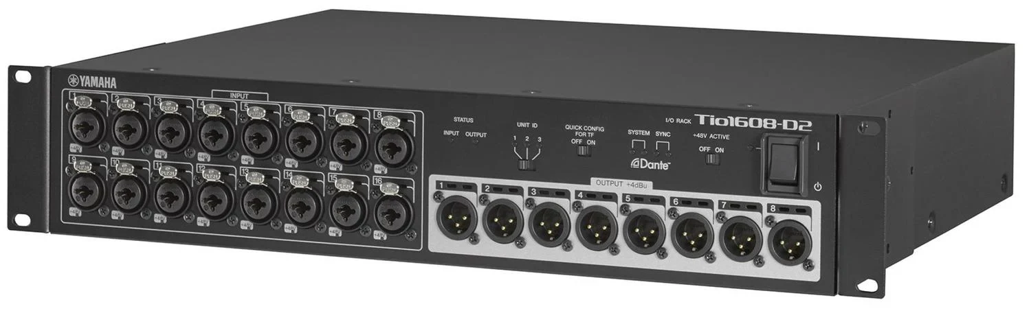 Yamaha Tio1608-D2 Rack de Expansión 16 Entradas y 8 Salidas - Imagen 2