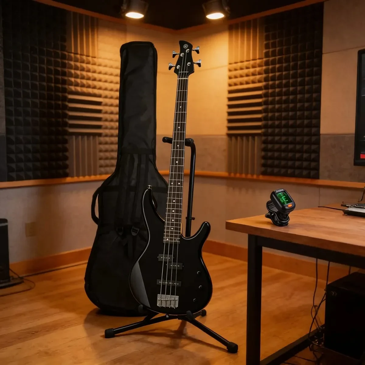 Bajo eléctrico Yamaha TRBX174BL con accesorios - Imagen 2