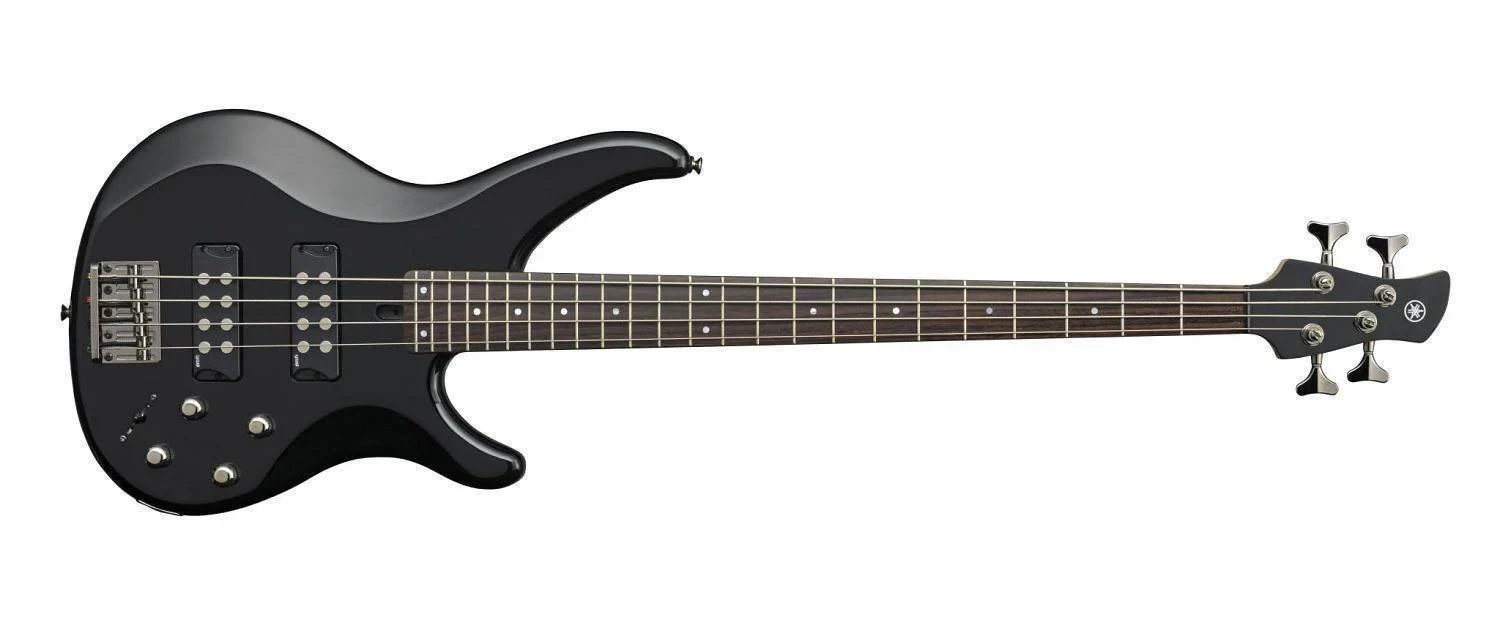 Bajo eléctrico Yamaha TRBX304 de 4 cuerdas color negro