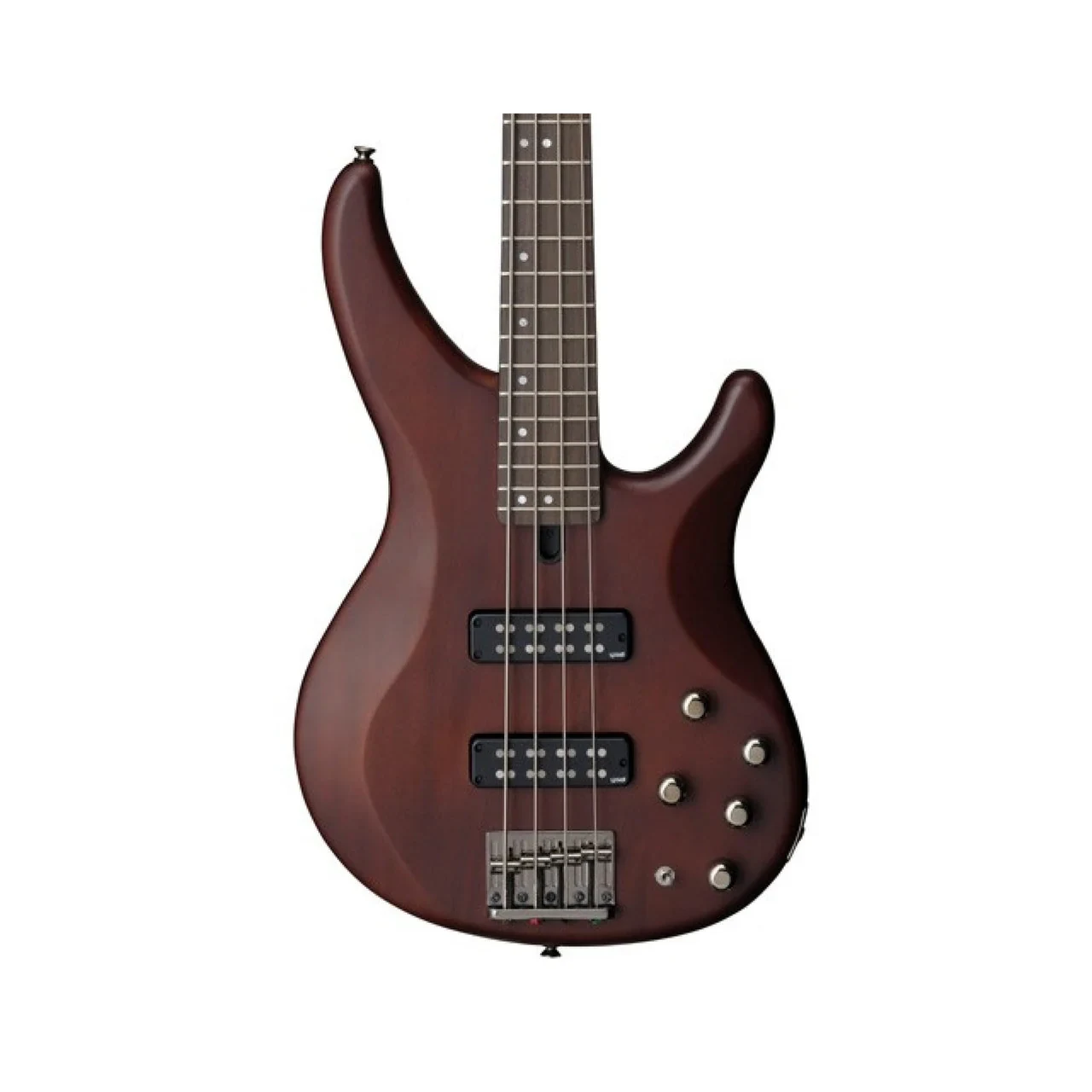 Bajo eléctrico activo Yamaha TRBX504 en acabado marrón translúcido - Imagen 2