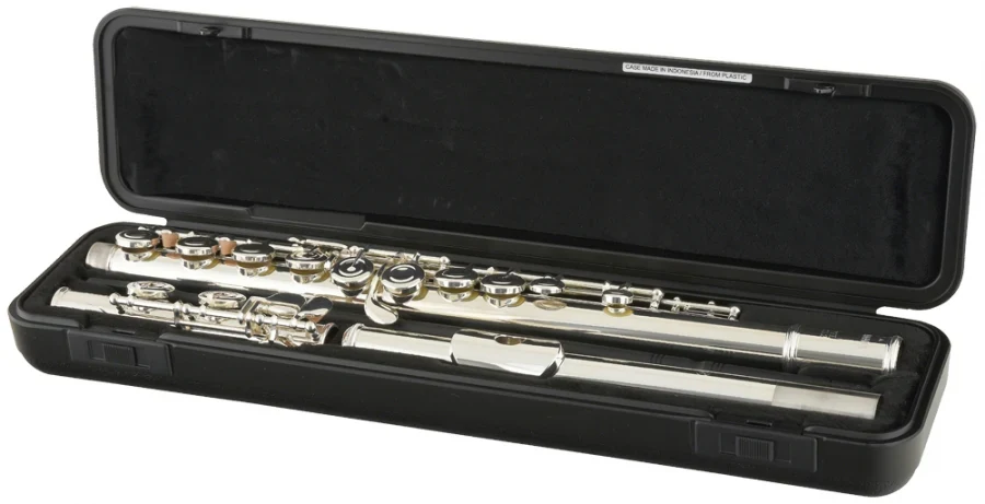 Flauta Transversal Yamaha YFL-212 Nickel Cerrada