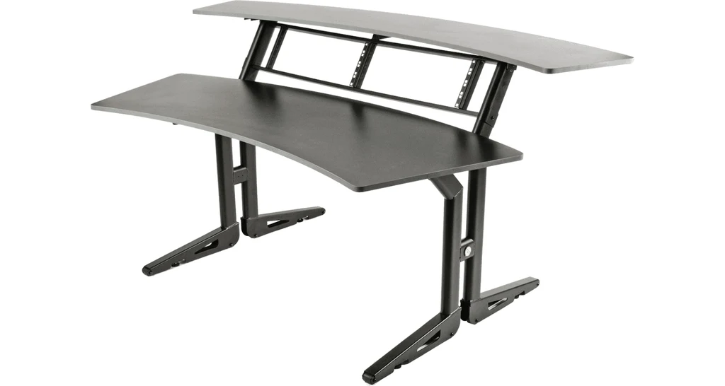 Mesa para Estudio Profesional Quiklok Z/630BK con Rack de 8 Espacios