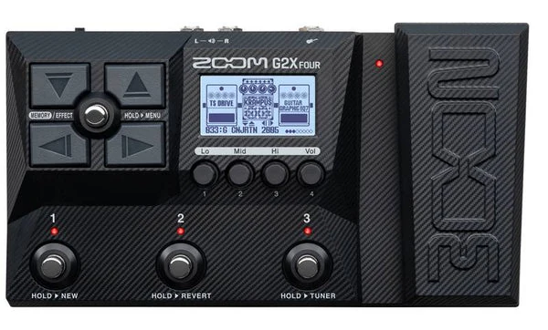 Procesador Multi-Efectos Zoom G2X Four con Pedal