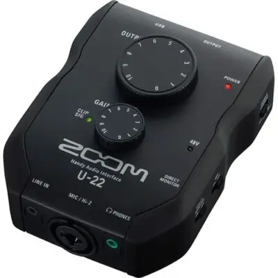 Interface de Audio ZOOM ZU22